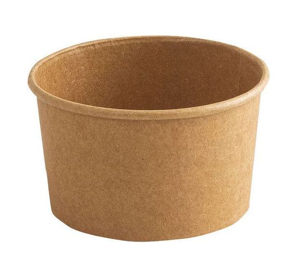 Pot à glace carton kraft - Lot de 1000 - Matfer