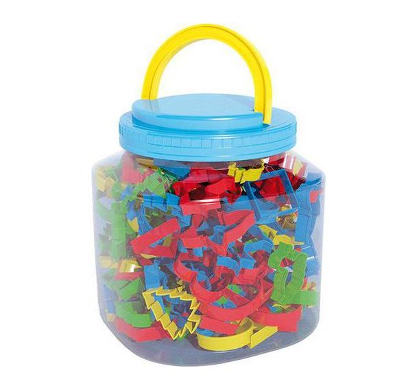 Pot de 150 emporte-pièces plastique