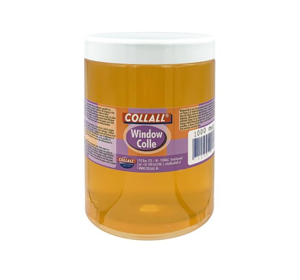 Pot de 1 litre window colle repositionnable à base d''eau biodégradable
