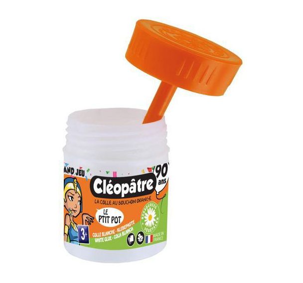 Pot de 35 g colle blanche pâteuse à base de pomme de terre