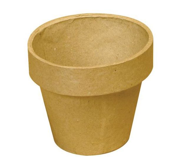 Pot de fleur carton