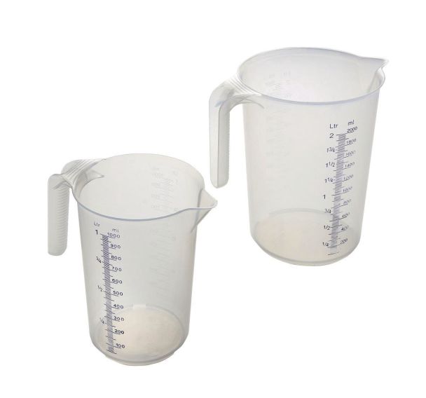 Pot plastique gradué