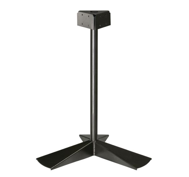 Poteau 3 poubelles à poser - gris manganese-Rossignol Pro
