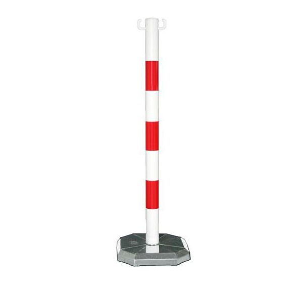 Poteau PVC sur socle finition à lester - Croso