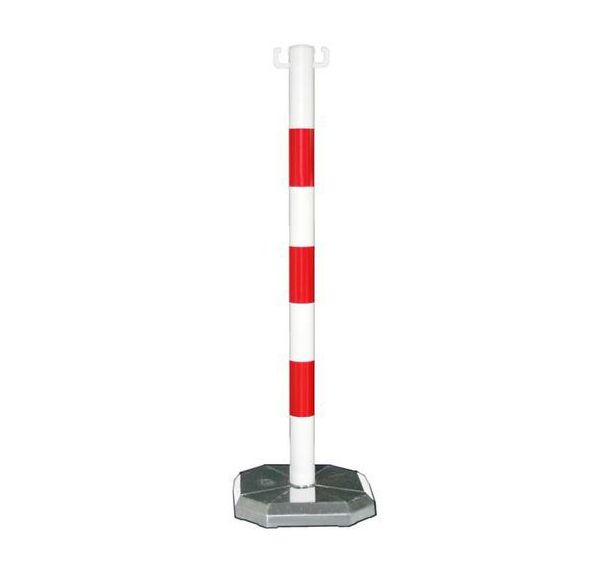 Poteau PVC sur socle lesté à 3,5 Kg - Croso