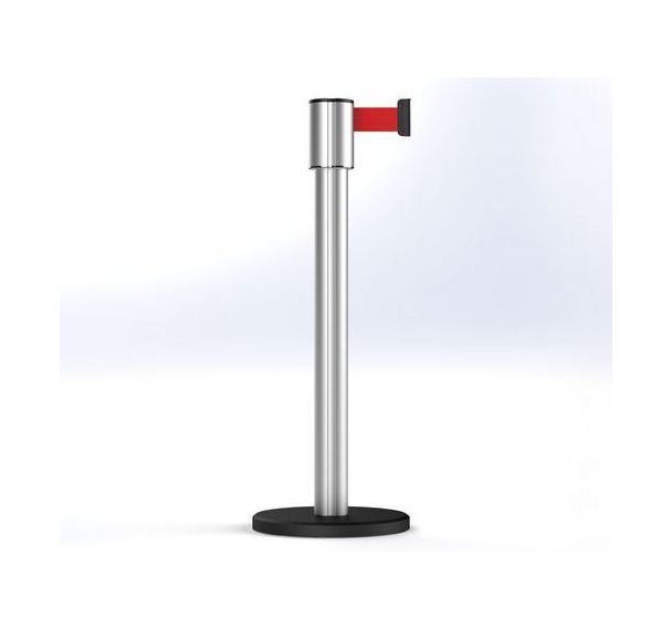 Poteau Storetrac anodisé sangle 10 m - Beltrac