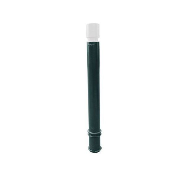 Poteau à mémoire de forme 130 cm Tête boule PMR À sceller Ø 100 mm Blanc/Anth
