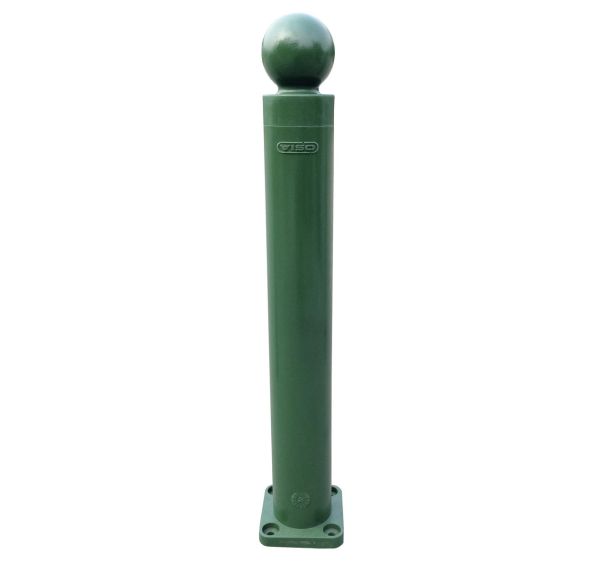 Poteau à mémoire de forme Ø80mm tête boule 1000mm - Viso