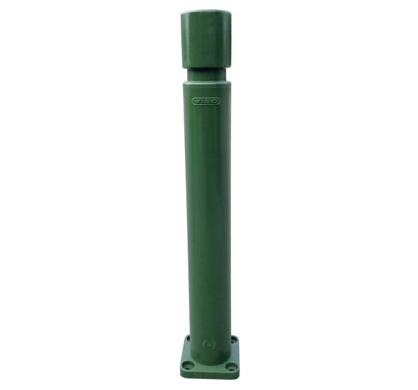Poteau à mémoire de forme à platine Ø100mm cylindrique- Viso