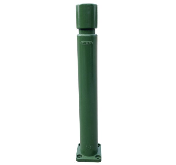 Poteau à mémoire de forme à platine Ø80mm cylindrique - Viso