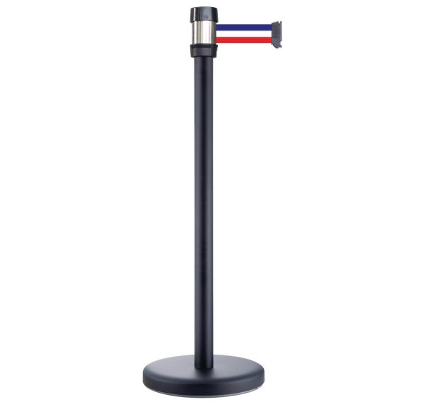 Poteau à sangle tricolore