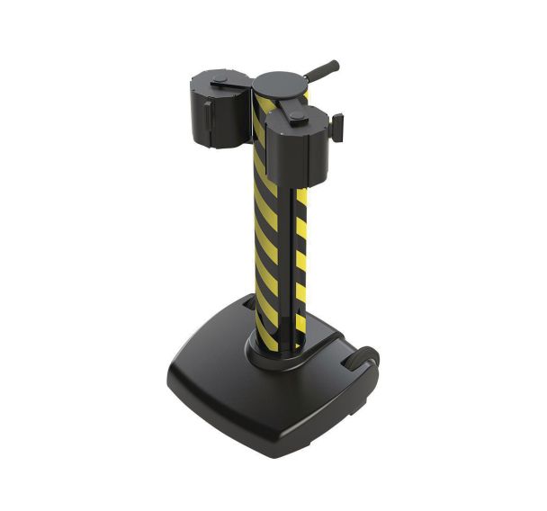 Poteau aluminium Storetrac double à sangle 22 m - Viaguide