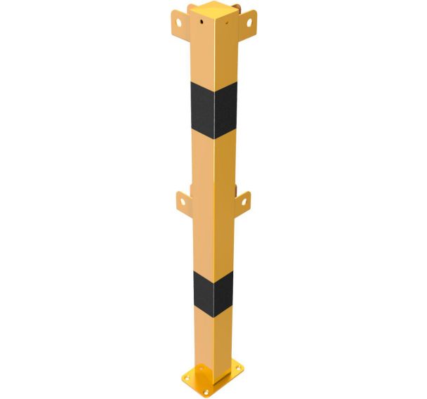 Poteau angle supérieure et à hauteur des genoux