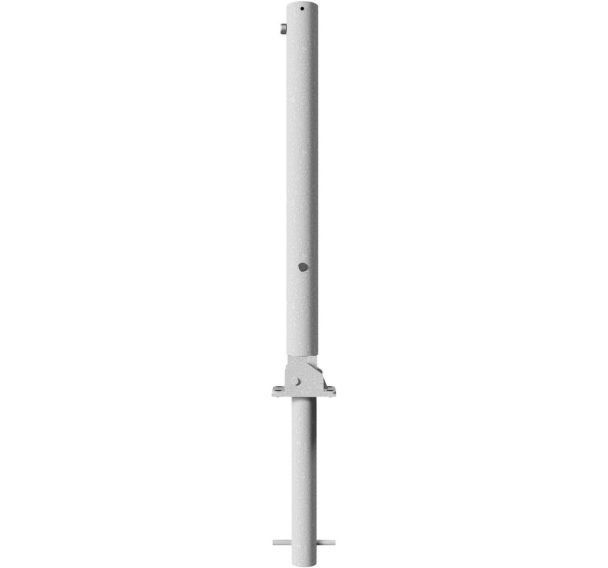 Poteau blocage triangulaire manchon de sol anneau