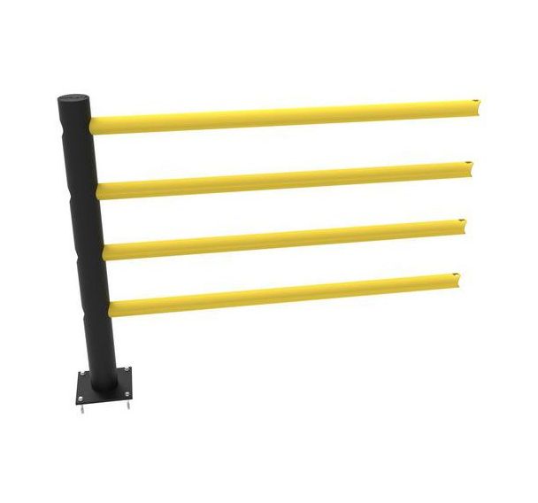 Poteau central - 4 lisses - Kit DELTA - Dancop