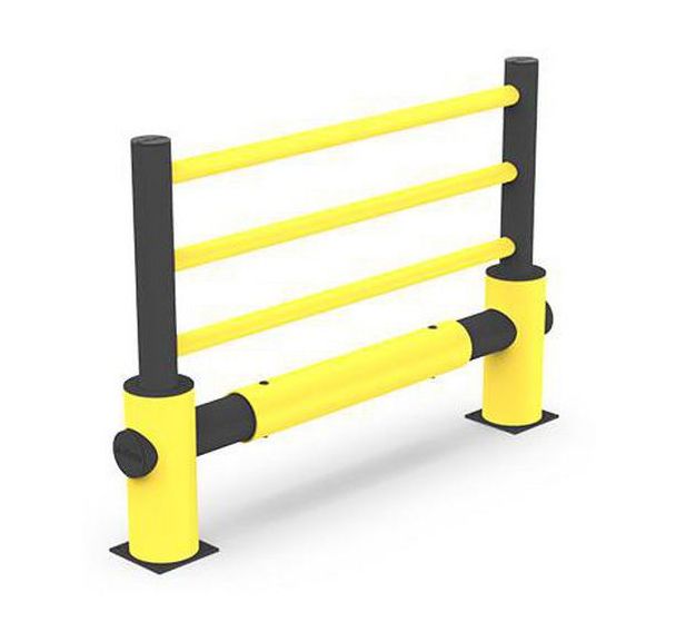 Poteau central - 4 lisses - Kit ECHO - Dancop