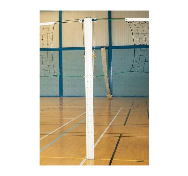 Poteau central de volley en acier