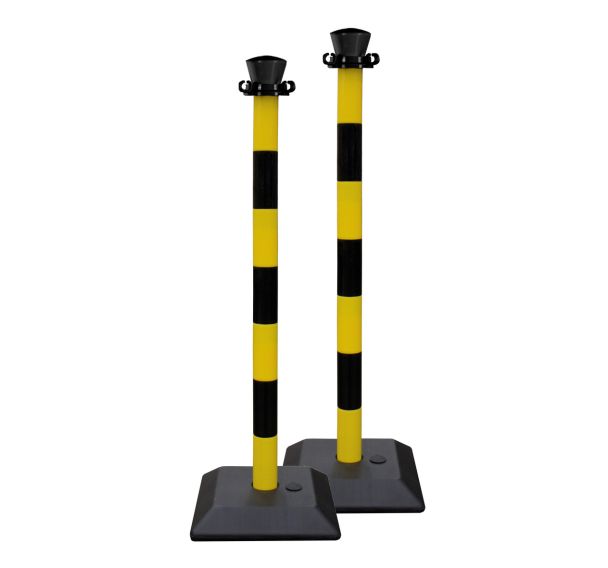 Poteau de balisage ABS monobloc - Lot de 2 - Viso