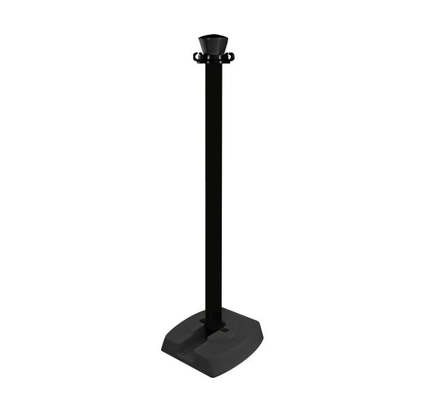 Poteau de balisage ABS rabattable base à lester - Viso