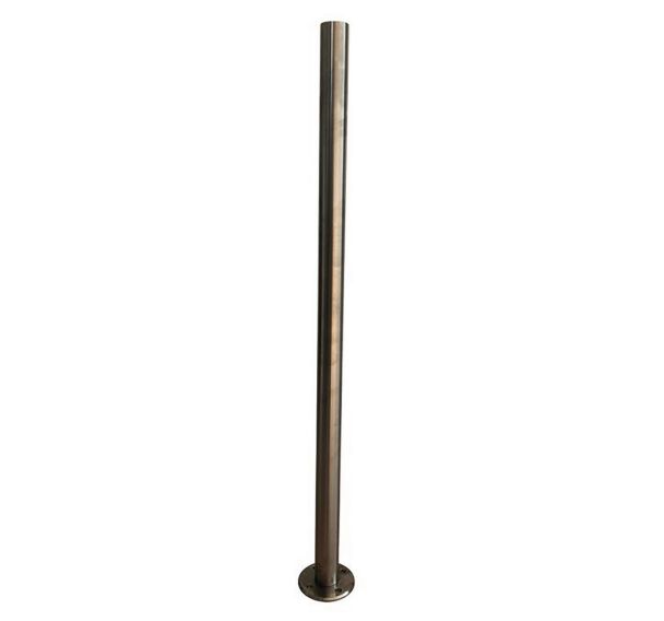Poteau de garde-corps avec platine soudée INOXI 900 mm