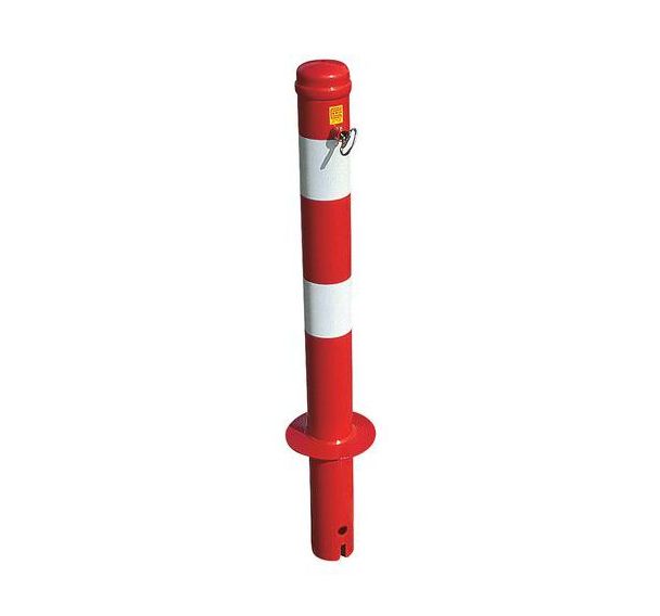 Poteau de parking amovible