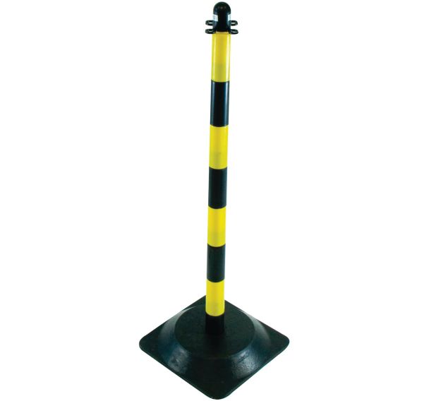 Pied caoutchouc pour poteau de support - Taliaplast