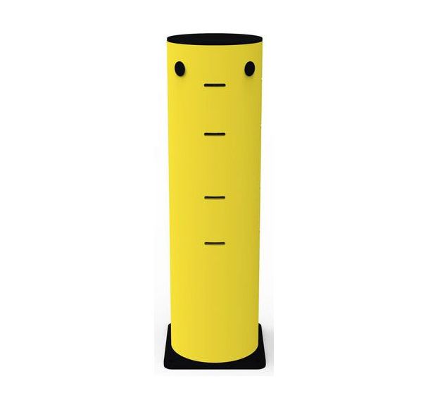 Poteau en T pour barrière anti basculement - HOTEL