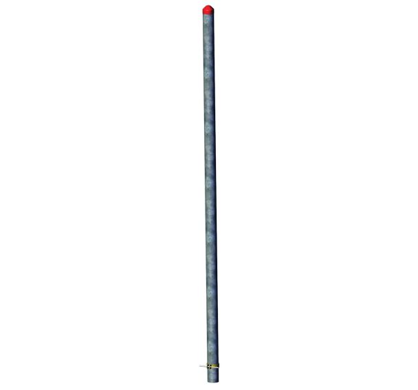 Poteau en acier galvanisé Ø 102 mm - Fun Parcours