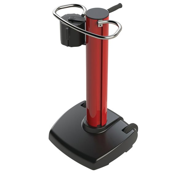 Poteau en aluminium Storetrac mono à sangle 22m - Via guide