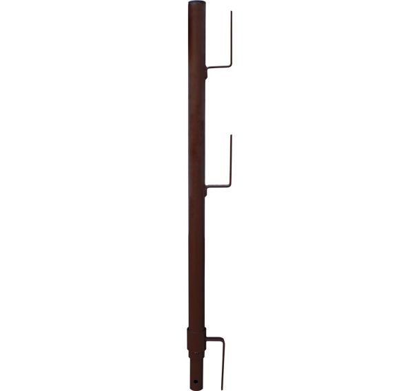 Poteau garde-corps pour chevalets universel et à manivelle