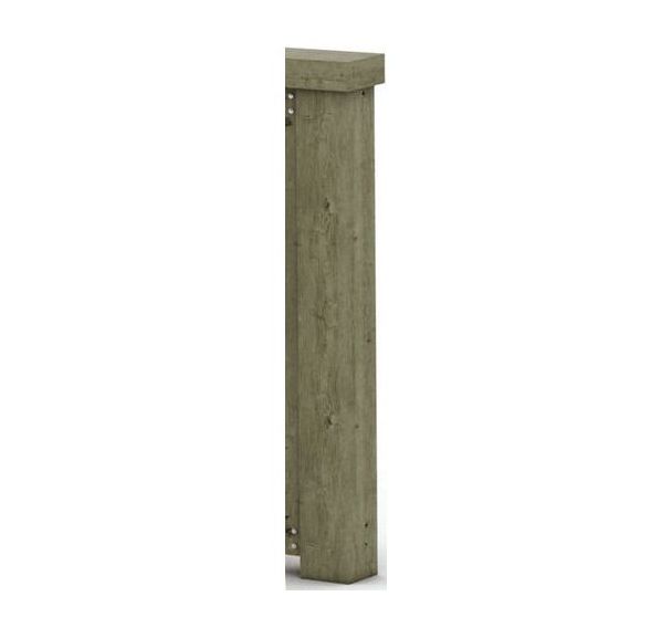 Poteau pour clôture Roussillon H150 cm - pin