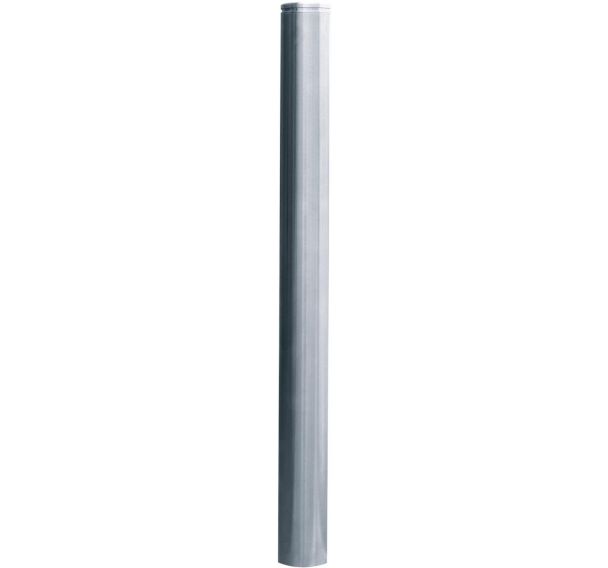 Poteau rainure rabattable automatique blocage triangulaire