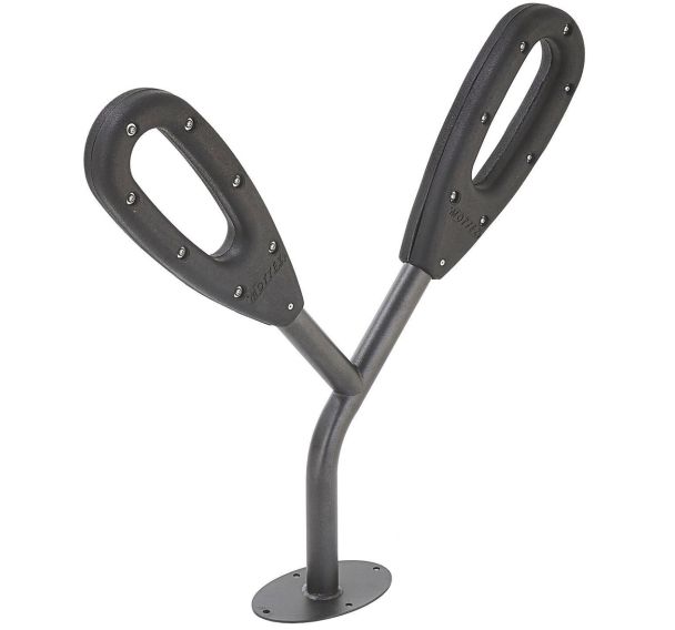 Poteau range 2 vélos papillon - Mottez