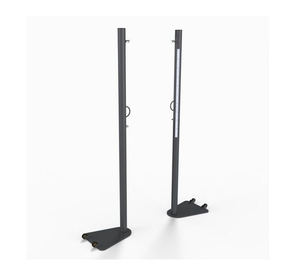 Poteaux de saut en hauteur compétition mobile diamètre 90mm
