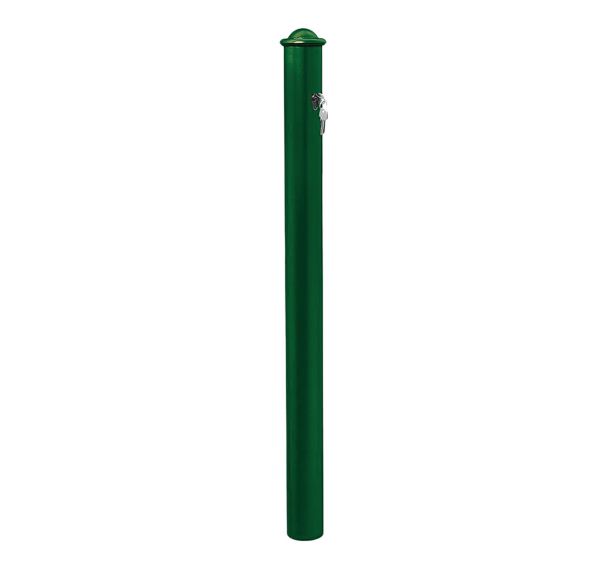 Potelet amovible primabloc 3 clés identiques Agora - zinc - Procity