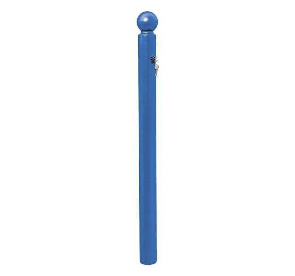 Potelet amovible primabloc 3 clés identiques Boule - zinc - Procity