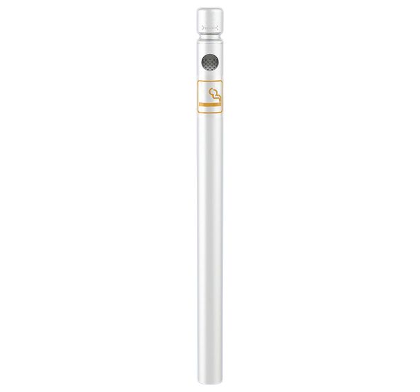 Potelet cendrier Ø 76 mm pommeau Agglo - zinc - Procity