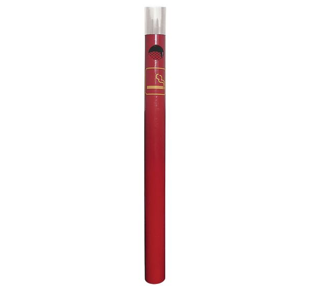 Potelet cendrier Ø 76 mm pommeau inox brossé - zinc - Procity