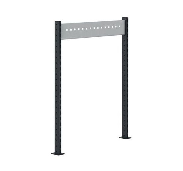 Potence pour établi hauteur 120 cm avec traverse Gris clair Sofame