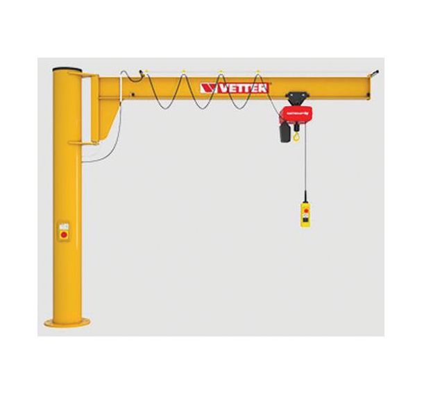 Potence sur fût à flèche droite - Force 250 kg