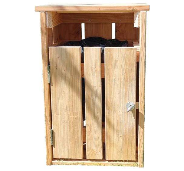 Poubelle 35 L bois