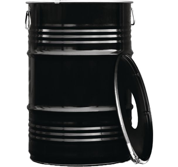 Poubelle 60L avec couvercle ouverte The BinBin - Vepabins