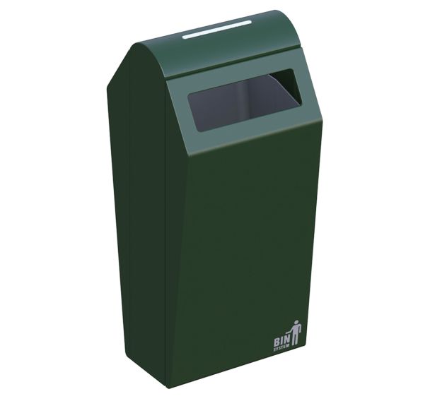 Poubelle BINsystem Double BIN 90 verte