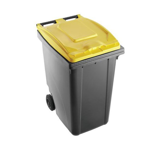 Poubelle Bicolore - 360L - Mobil Plastic