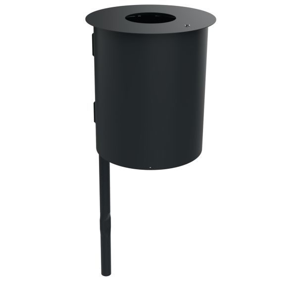 Poubelle CITADY 60 L sur pied métal - BUTON DESIGN