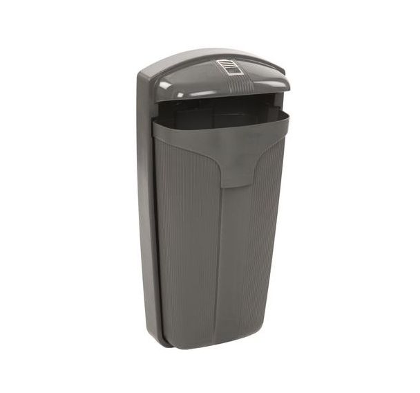 Poubelle Cibeles 50L gris