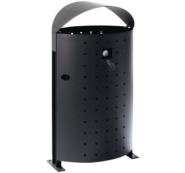 Poubelle Dara 95 litres et cendrier