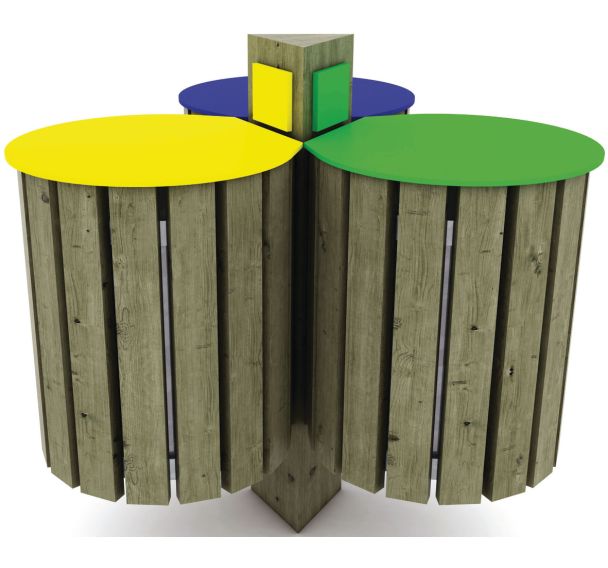 Poubelle Dinard 150L - pin