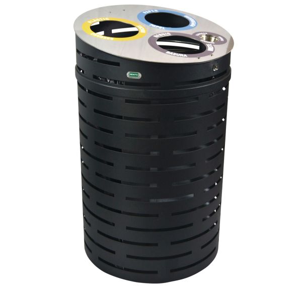 Poubelle Doria sélectif 3 x 75 L