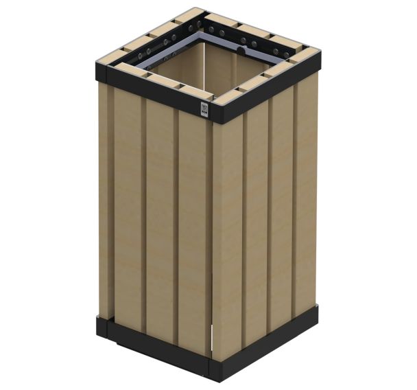 Poubelle Forézien 110 L Tolerie Forezienne